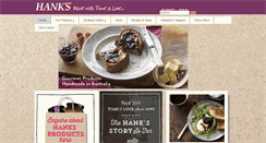 Desktop Screenshot of hanksfood.com
